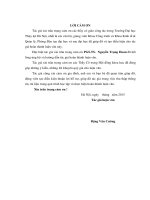 Giải pháp tăng cường công tác quản lý chi phí dự án đầu tư xây dựng giai đoạn thực hiện đầu tư các dự án đầu tư xây dựng trên địa bàn huyện đầm hà, tỉnh QUảng ninh   áp dụng tại công trình kè bờ sông thị trấn đầm hà 