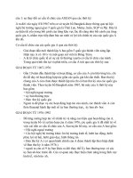 sự thay đổi cơ cấu tổ chức ASEAN qua các thời kỳ