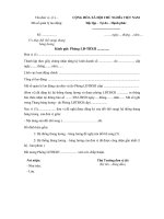 Mẫu công văn về thay đổi, bổ sung thang bảng lương