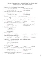 Bất đẳng thức bất phương trình hệ bất phương trình