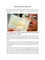 Bộ GTVT chính thức lên tiếng về thay đổi quy định với bằng PET