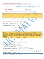 Bài Tập Dao Động Cơ Hay Lạ Khó