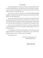 Giải pháp quản lý đảm bảo chất lượng thiết kế giai đoạn thiết kế kĩ thuật   bản vẽ thi công áp dụng cho dự án tu sửa, nâng cấp kè chã tỉnh thái nguyên 