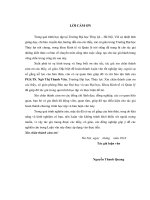 Đề xuất một số giải pháp nâng cao hiệu quả kinh tế   xã hội các công trình thủy lợi trên địa bàn thành phố hà nội 