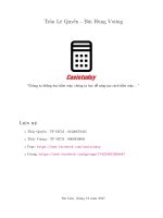 tư duy casio luyện thi đại học