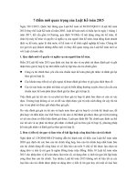 7 điểm mới quan trọng của Luật Kế toán 2015