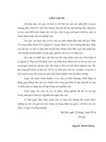 Giải pháp hoàn thiện công tác xây dựng và áp dụng định mức kinh tế kỹ thuật trong quản lý khai thác công trình thủy lợi tại công ty TNHH một thành viên thủy lợi bắc hà tĩnh 