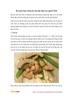 Bí quyết làm trắng da siêu đặc biệt của người Thái