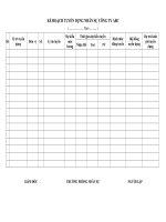 Mẫu kế hoạch tuyển dụng nhân sự công ty