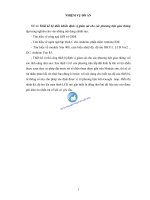 Thiết kế bộ điều khiển định vị giám sát cho các phương tiện giao thông 