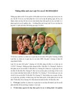 Những điểm mới của Luật Trẻ em số 102/2016/QH13