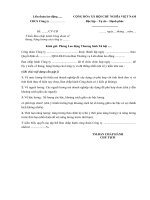 Mẫu ý kiến Ban chấp hành Công đoàn về thang, bảng lương của doanh nghiệp