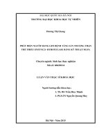 Phát hiện người mang gen bệnh tăng sản thượng thận thể thiếu enzym 21 Hydroxylase bằng kỹ thuật MLPA  (luận văn thạc sĩ)
