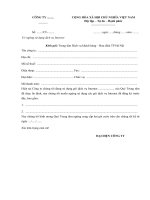 Mẫu công văn đề nghị ngừng cung cấp dịch vụ Internet