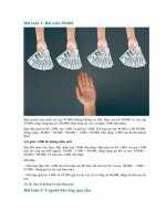 Những bài toán hay và khó