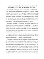 LỊCH SỬ PHÁT TRIỂN CỦA KHÁI NIỆM TỰ DO: GIẢI THÍCH VỀKHÁI NIỆM TỰ DO CỦA CÁC TRUYỀN THỐNG KHÁC NHAU.