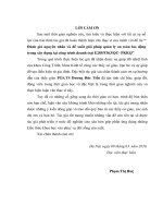 Đánh giá nguyên nhân và đề xuất giải pháp quản lý an toàn lao động trong xây dựng tại công trình doanh trại e285 f363 QC PKKQ 