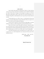 Đánh giá hiệu quả kinh tế của hồ chứa đa mục tiêu áp dụng cho hồ sông mực, tỉnh thanh hóa 