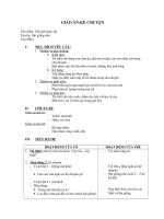 giáo án mầm non kể truyện thực vật