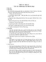 Giáo án tích hợp môn lịch sử giải nhất quốc gia năm 2016