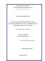 Xây dựng một số giải pháp nhằm hoàn thiện hoạt động marketing tại công ty TNHH khu du lịch vịnh thiên đường ( ALMA việt nam)