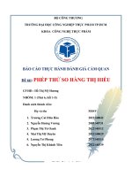 Phép thử so hàng thị hiếu