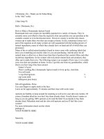 Mẫu thư bán hàng bằng tiếng Anh  autoresponder skin care