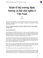 Kinh tế thị trường định hướng xã hội chủ nghĩa ở việt nam (1)