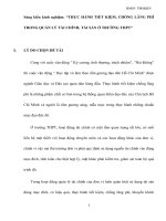 skkn THỰC HÀNH TIẾT KIỆM, CHỐNG LÃNG PHÍ TRONG QUẢN lý tài CHÍNH, tài sản ở TRƯỜNG THPT 