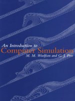 An Introduction to Computer Simulation Woolfson and Pert
