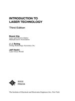Introduction to laser technology, Breck Hitz, J.J.Ewing, Jeff Hecht