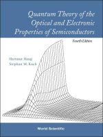 Quantum Theory of Optical Electronic Properties of Semiconductors-Hartmut Haug