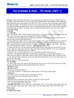 NEW tác phẩm vợ chồng a phủ LTĐH 