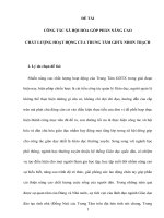 skkn công tac xã hội hóa góp phần nâng cao CHẤT LƯỢNG HOẠT ĐỘNG của TRUNG tâm GDTX NHƠN TRẠCH 