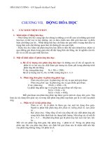 (Hóa đại cương) động hóa học 2015  BKHCM