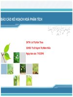 bài 12  xác định sắt bằng phương pháp đo quang