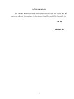 Nghiên cứu ảnh hưởng của một số quần xã thực vật đến tính chất của đất ở rừng phòng hộ phượng hoàng, xã cù vân, huyện đại từ, tỉnh thái nguyên 