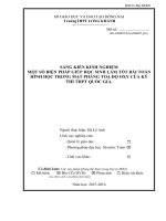 SKKN một số BIỆN PHÁP GIÚP học SINH làm tốt bài TOÁN HÌNH  học TRONG mặt PHẲNG TOẠ độ OXY của kỳ THI THPT QUỐC GIA  