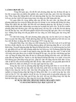 skkn sử DỤNG PHƯƠNG PHÁP hệ THỐNG hóa KIẾN THỨC  