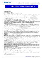 NEW tác phẩm tây tiến LTĐH 