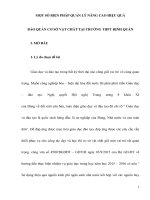 SKKN một số biện pháp quản lý nâng cao hiệu quả bảo quản cơ sở vật chất tại trường THPT định quán 