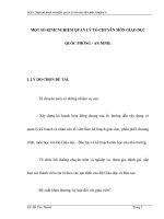 SKKN một số KINH NGHIỆM QUẢN lý tổ CHUYÊN môn GÍAO dục QUỐC PHÒNG   AN NINH  