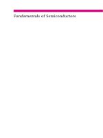 Fundamentals Of Semiconductors Physics And Materials Properties Advanced Texts In Physics