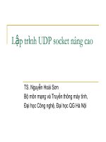 Bai 6 1 advanced UDP socket 