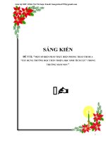 Một số biện pháp thực hiện phong trào thi đua xây dựng trường học thân thiện, học sinh tích cực trong trường mầm non 