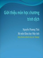 Bai giang 1   gioi thieu mon hoc 2 