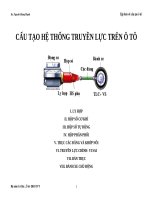 TẬP BẢN VẼ HỆ THỐNG TRUYỀN LỰC Ô TÔ