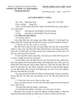 Bản kiểm điểm cá nhân quân 2015