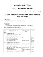 Giáo án thủ công lớp 1cả năm (3) 