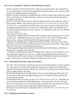 ĐỀ CƯƠNG BIẾN đổi KHÍ hậu